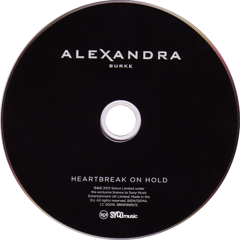 Alexandra Burke Heartbreak On Hold Zip