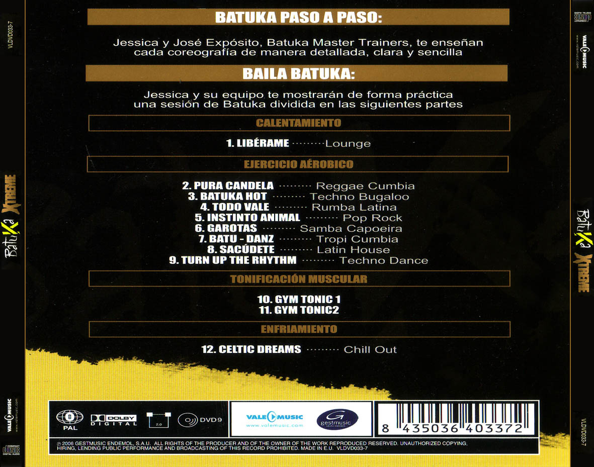 LETRAS DE LAS CANCIONES DE BATUKA letras de las canciones de batuka:
