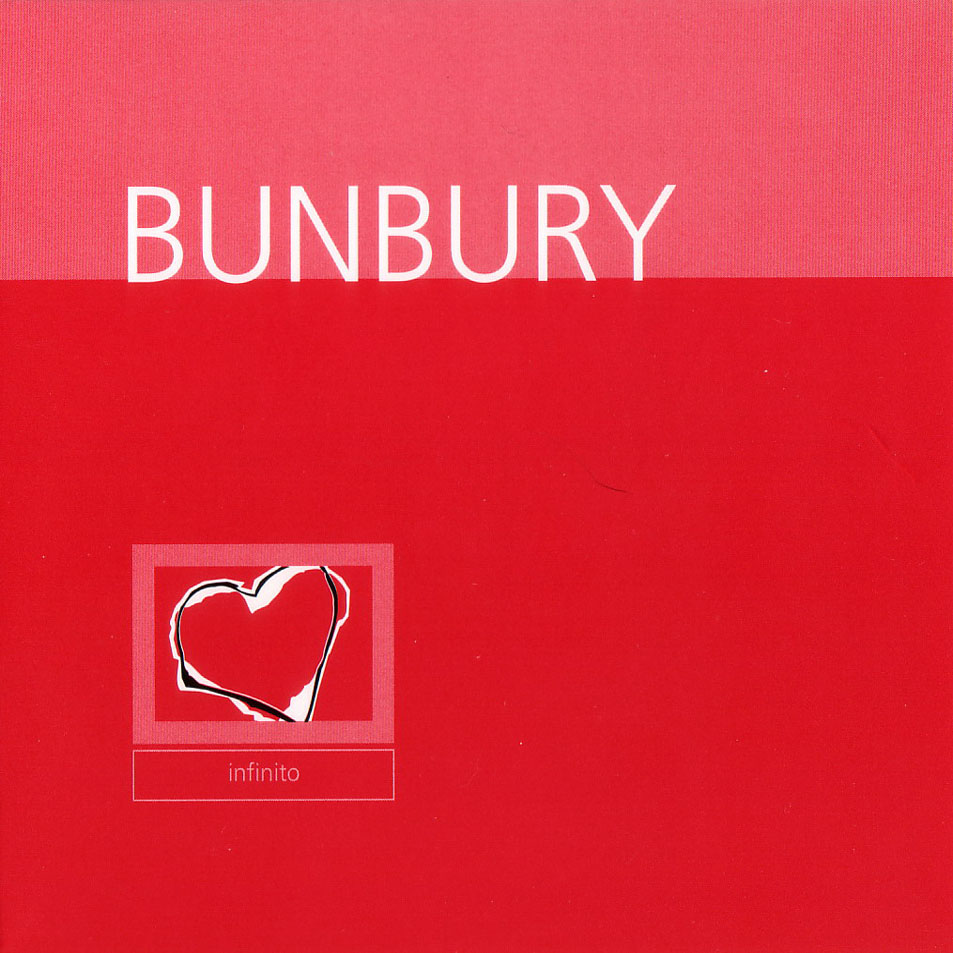 Resultado de imagen de portada ep infinito bunbury