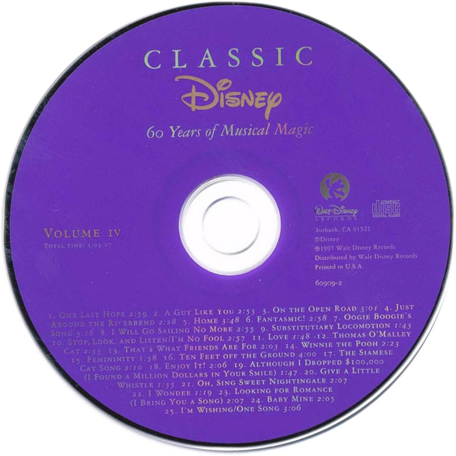 Disney Classics Cd