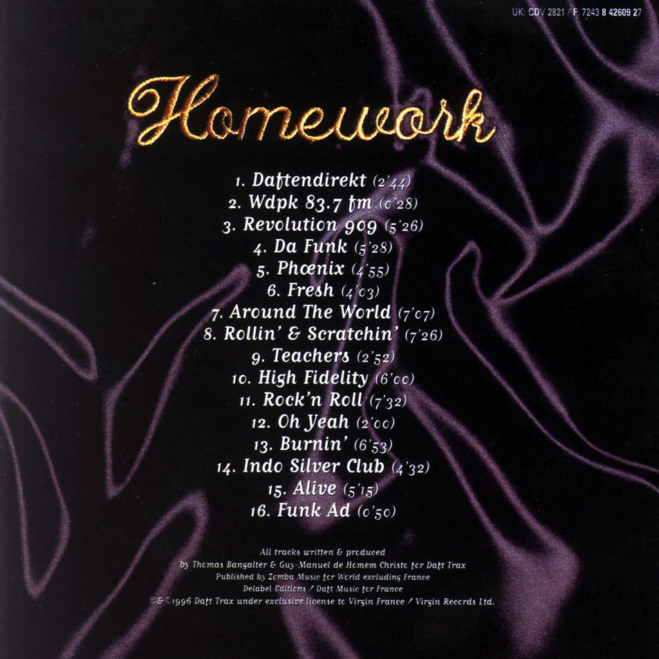 Daft Punk, Homework Full Album Zip