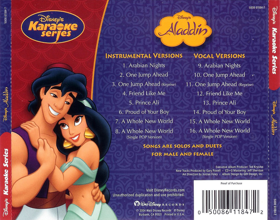 disney karaoke series
