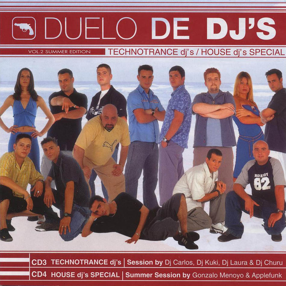 Car Tula Frontal De Duelo De Dj S Volumen Cd Y Portada