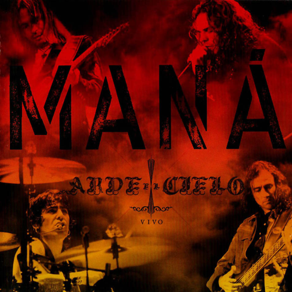 Carátula Dvd de Mana - Arde El Cielo - Vivo