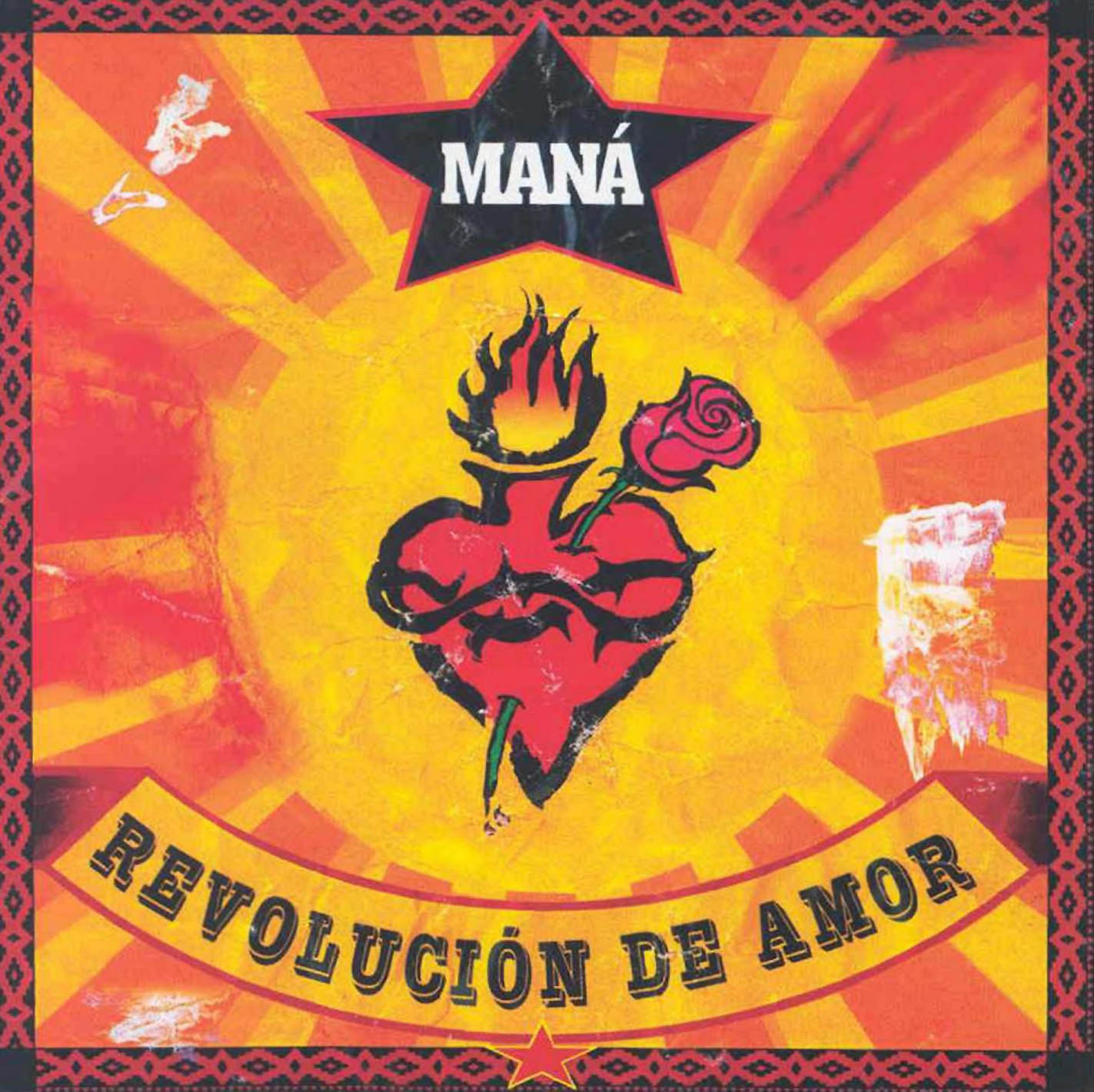 Carátula Interior Trasera de Mana - Revolucion De Amor