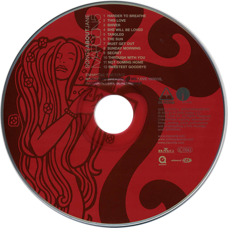 maroon 5 songs about jane album zip file