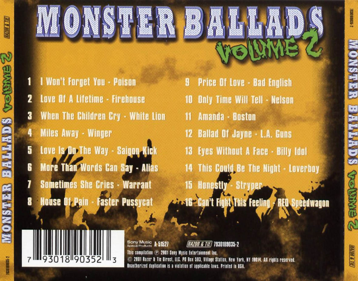 monsters ballads