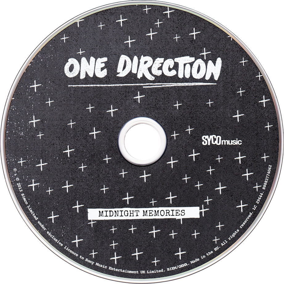 Carátula Cd de One Direction - Midnight Memories