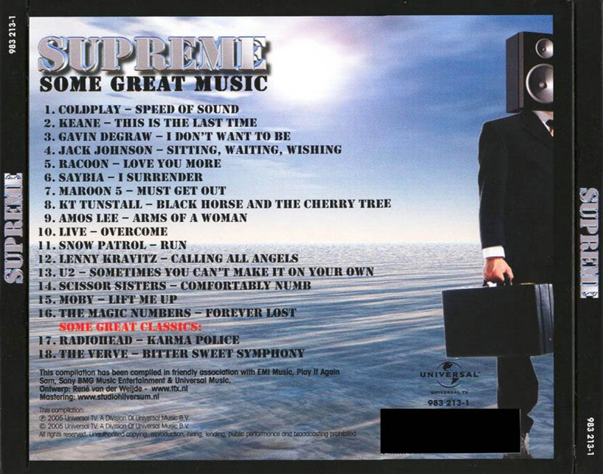 Car�tula Cd de Supreme