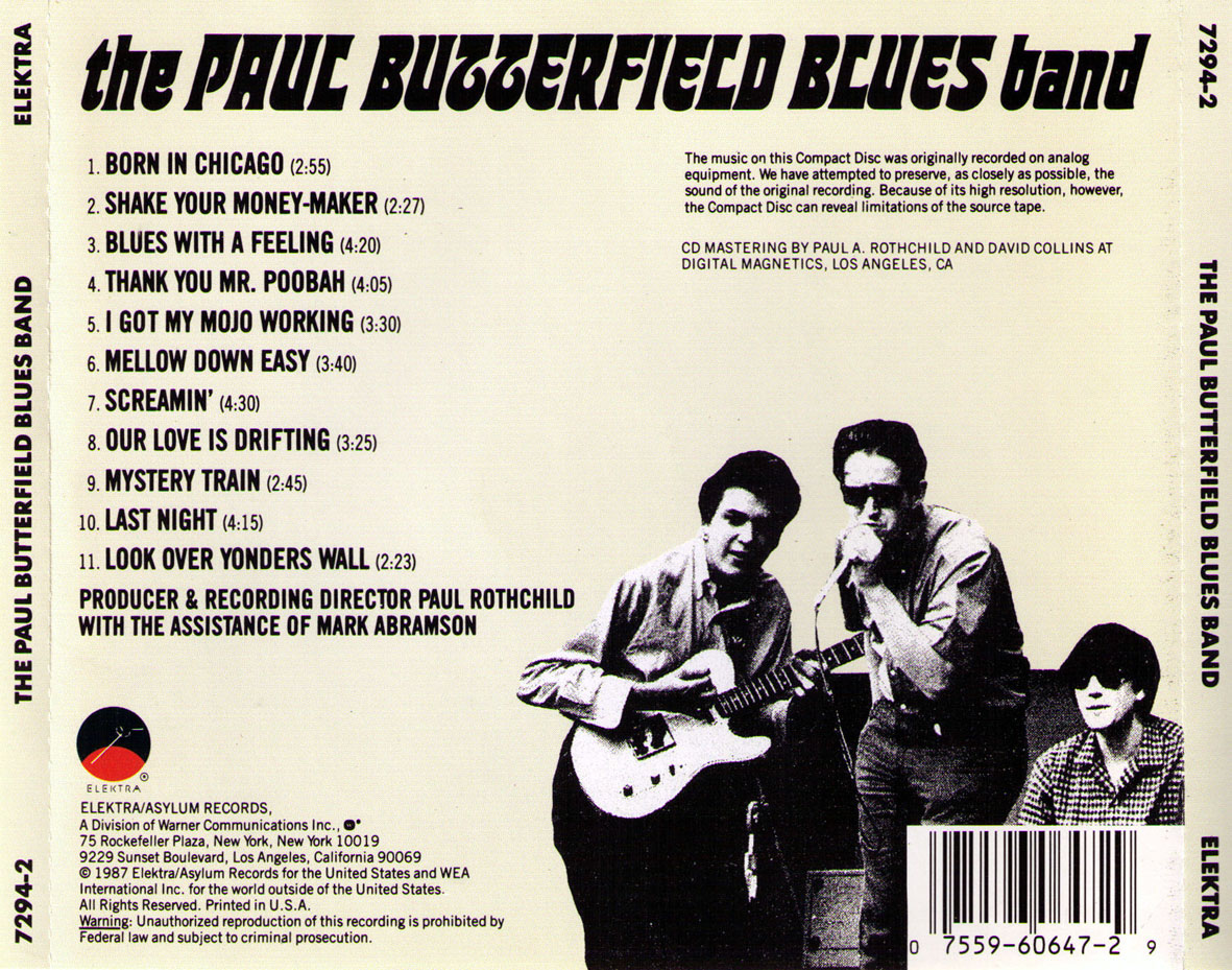 The Paul Butterfield Blues Band album - Wikipedia