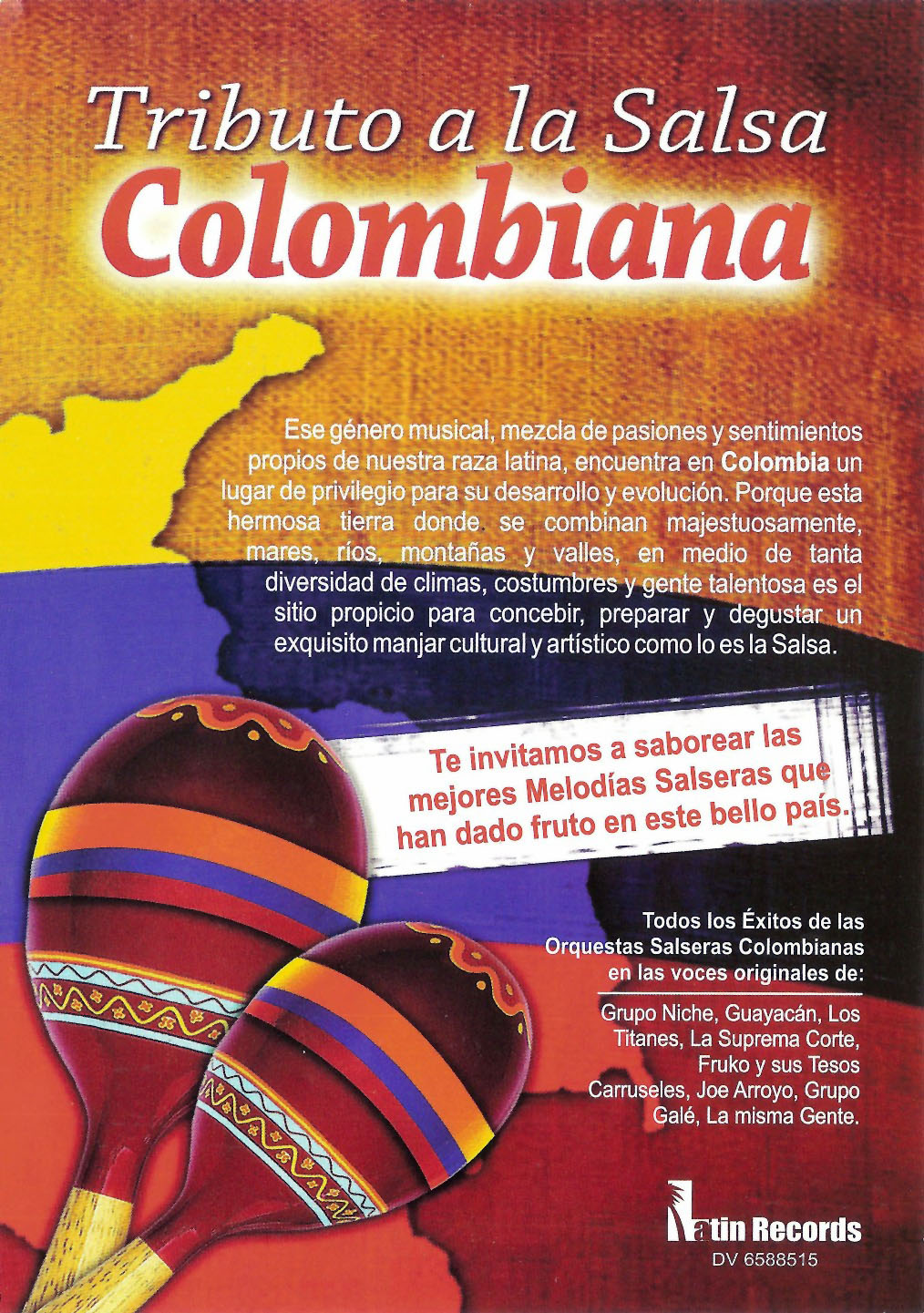 Cantantes De Tributo Ala Salsa Colombiana