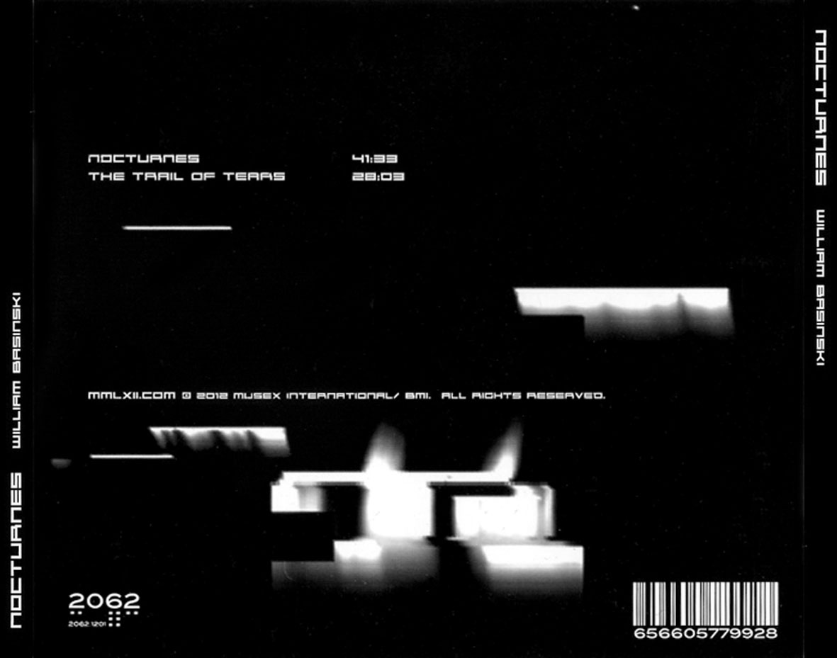 Car Tula Trasera De William Basinski Nocturnes Portada