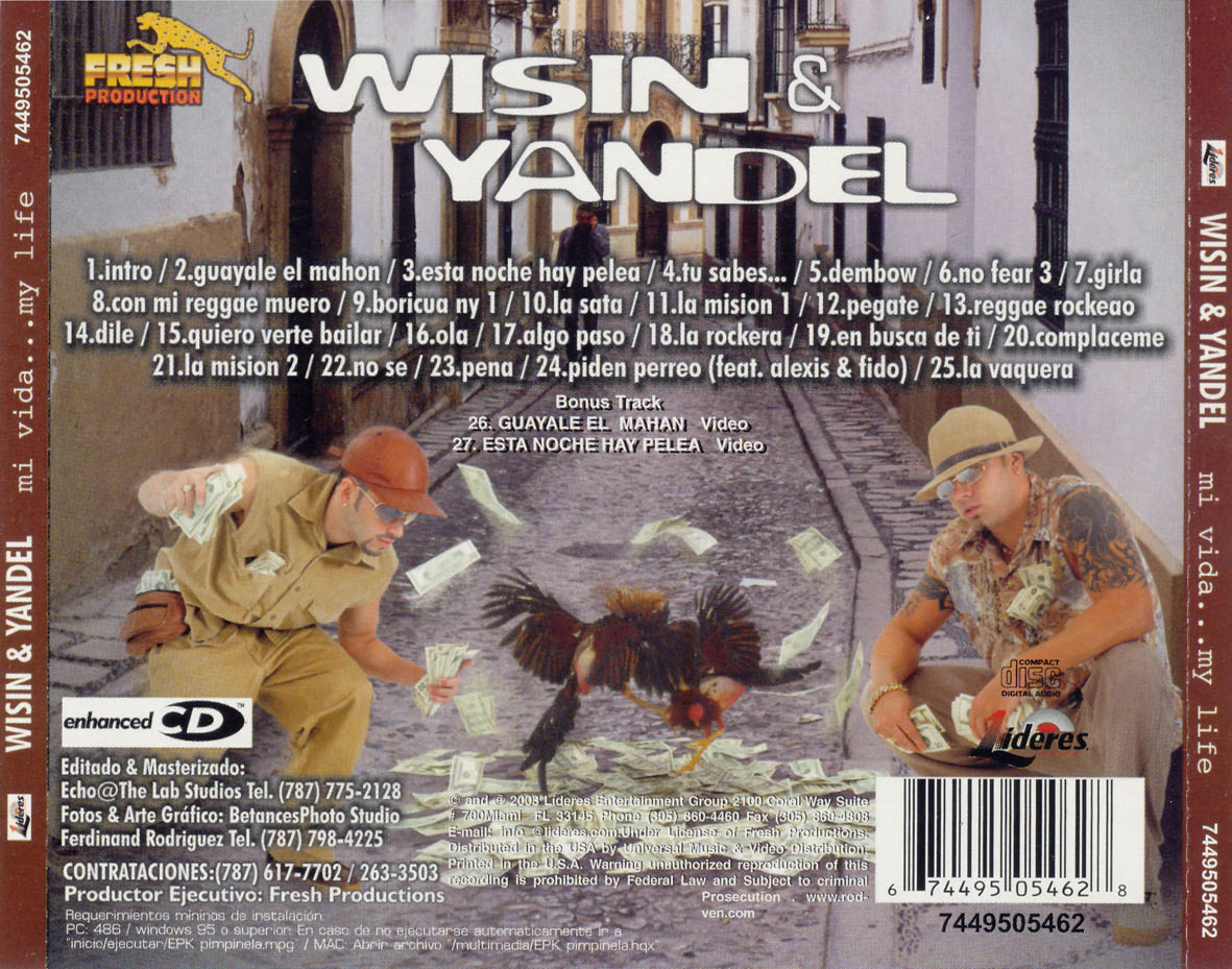 Wisin And Yandel - Mi Vida... My Life