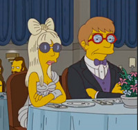 Lady Gaga en "Los Simpsons"
