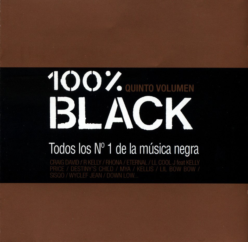 Cartula Frontal de 100% Black Volumen 5