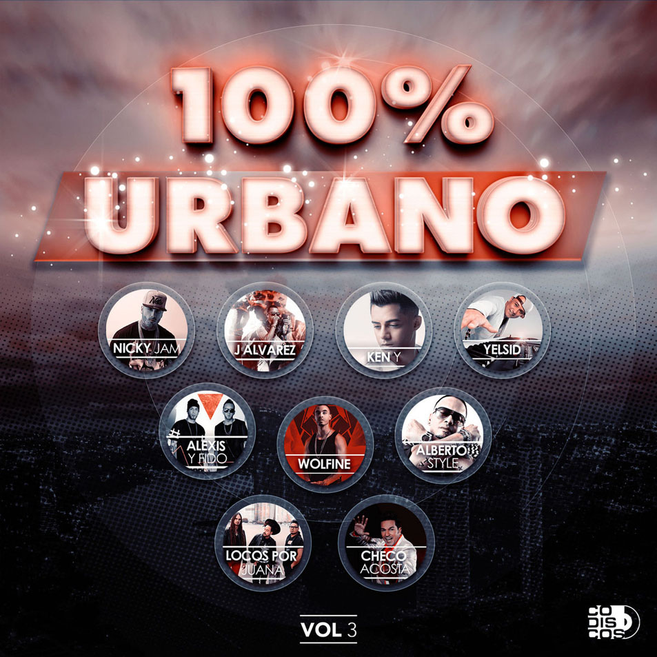 Cartula Frontal de 100% Urbano Volumen 3