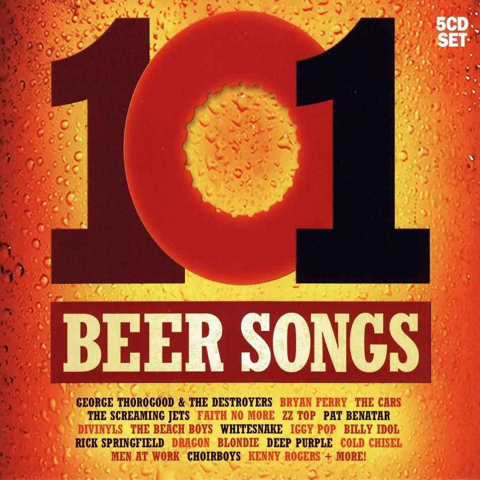 Cartula Frontal de 101 Beer Songs