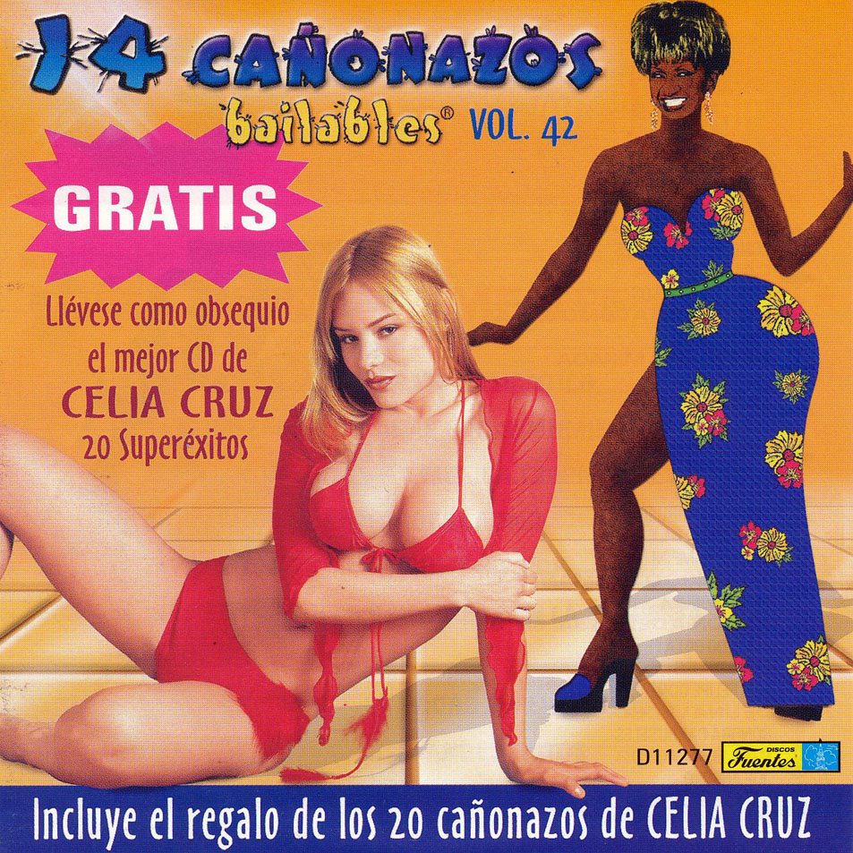 Cartula Frontal de 14 Caonazos Bailables Volumen 42