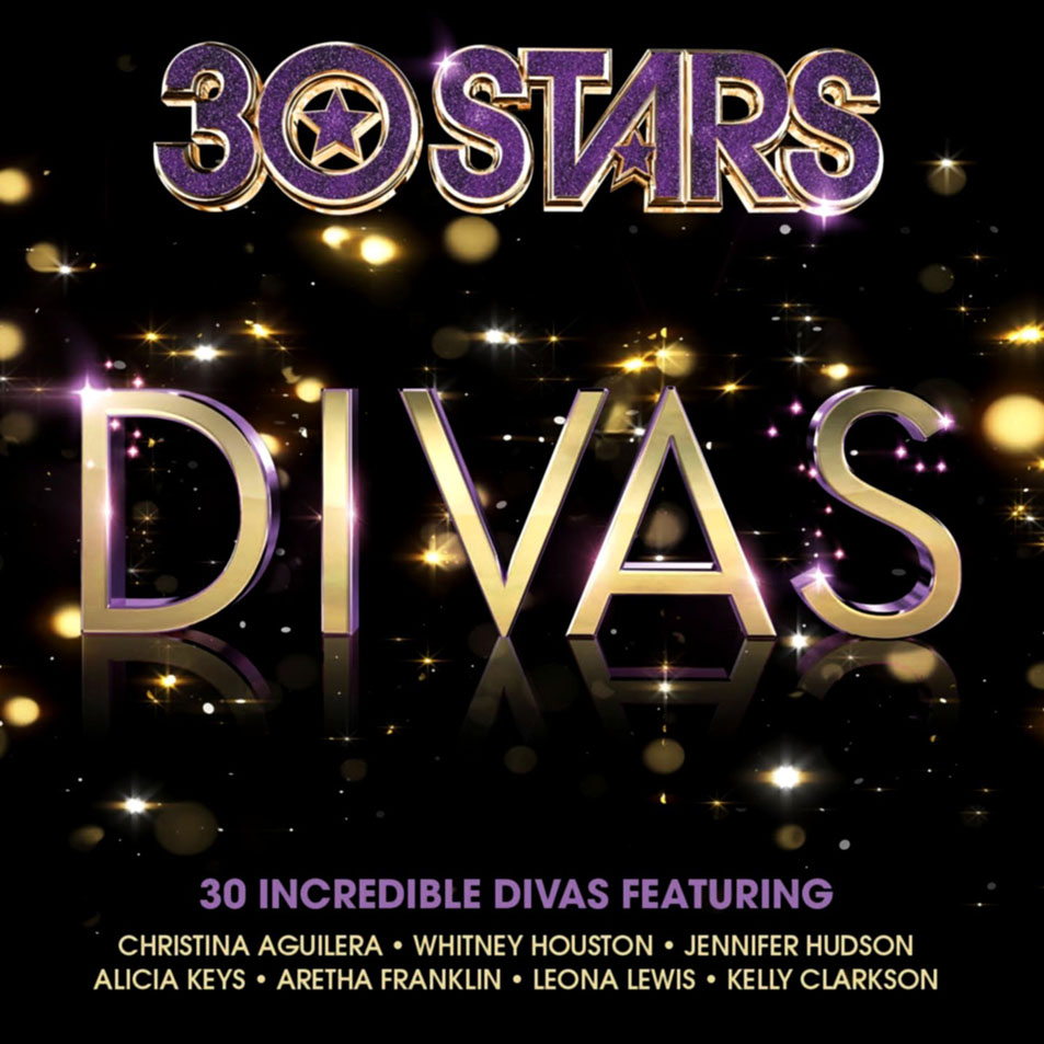 Carátula Frontal de 30 Stars Divas