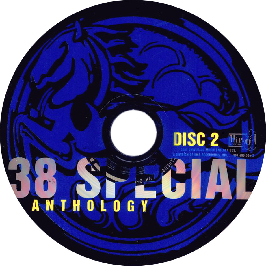 Cartula Cd2 de 38 Special - Anthology