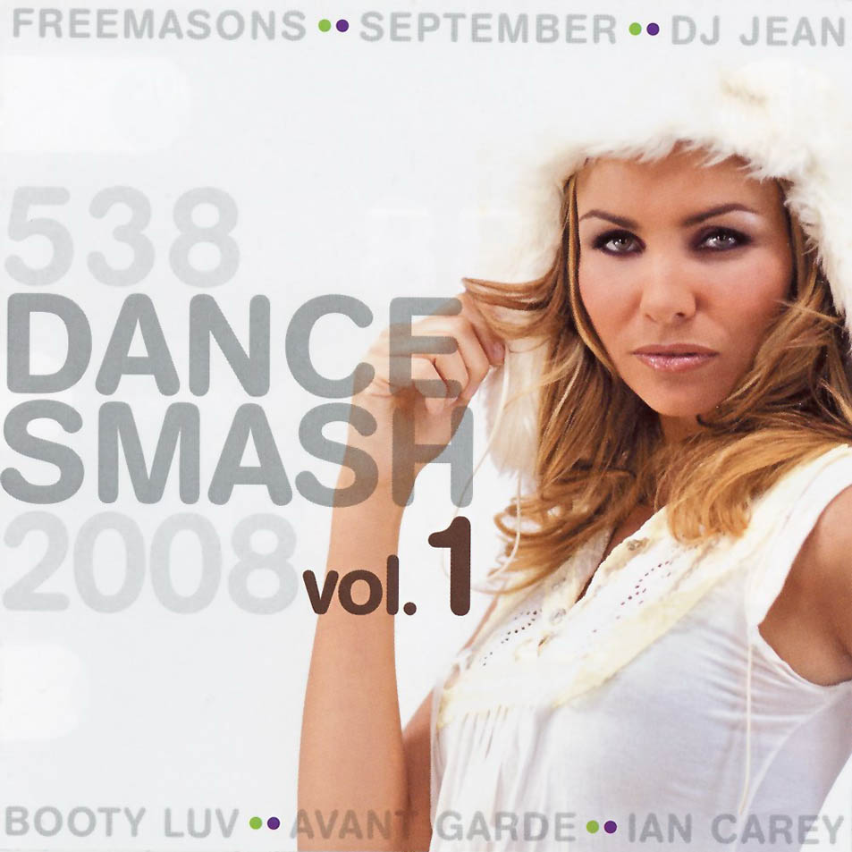 Cartula Frontal de 538 Dance Smash 2008 Volume 1