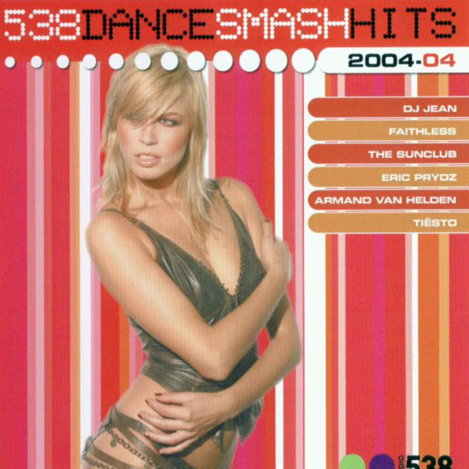 Cartula Frontal de 538 Dance Smash Hits 2004-04