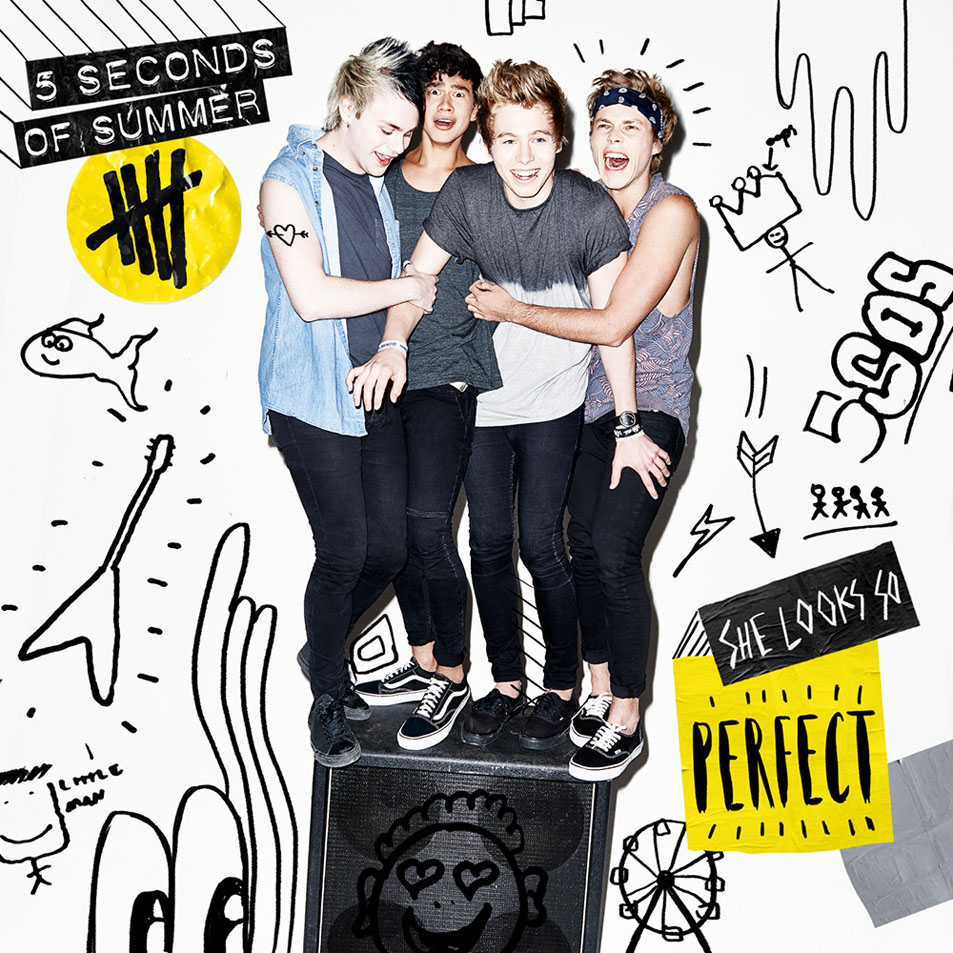Cartula Frontal de 5 Seconds Of Summer - She Looks So Perfect (Acoustic) (Cd Single)