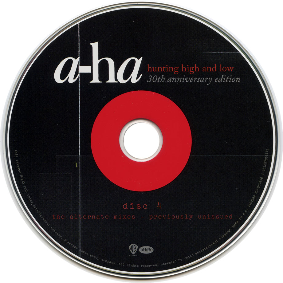 Cartula Cd4 de A-Ha - Hunting High And Low (30th Anniversary Deluxe Edition)