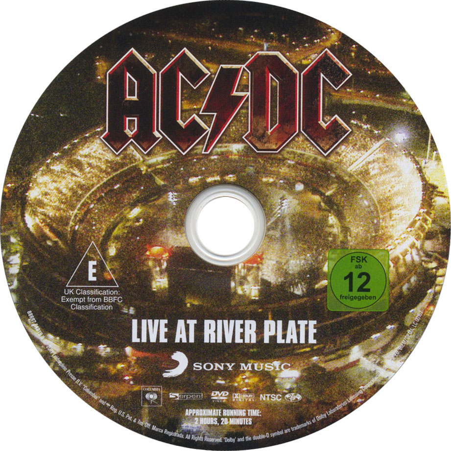 Cartula Dvd de Acdc - Live At River Plate (Dvd)
