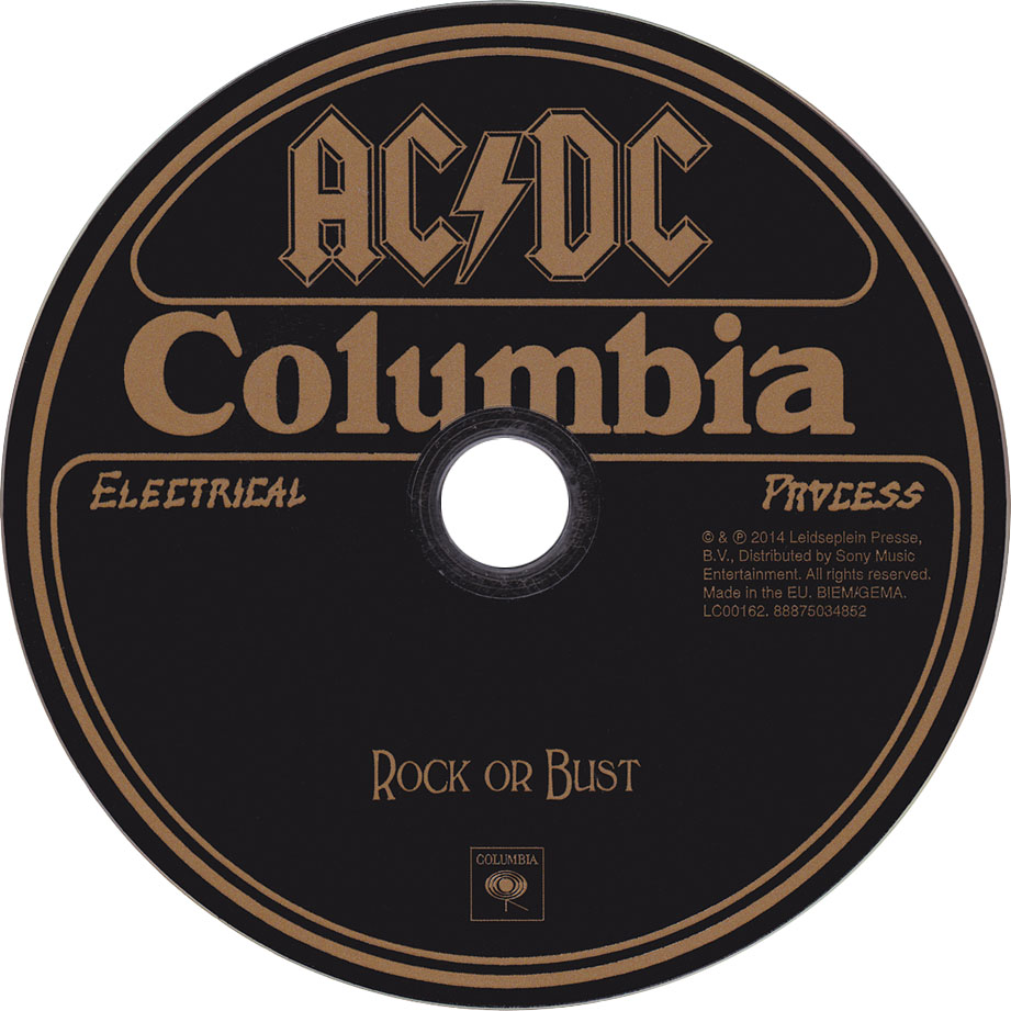Cartula Cd de Acdc - Rock Or Bust