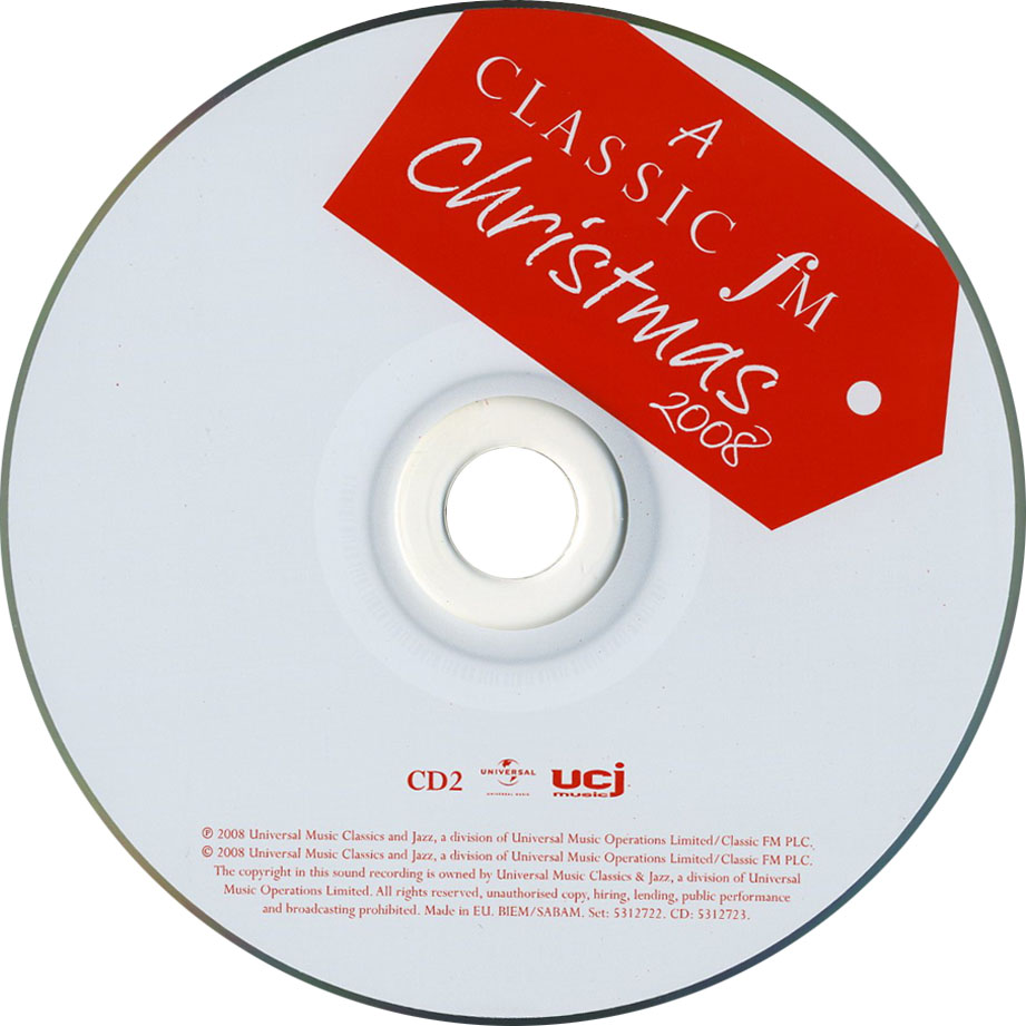 Cartula Cd1 de A Classic Fm Christmas 2008