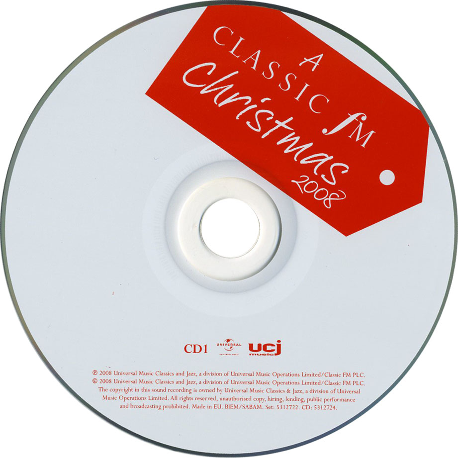 Cartula Cd2 de A Classic Fm Christmas 2008