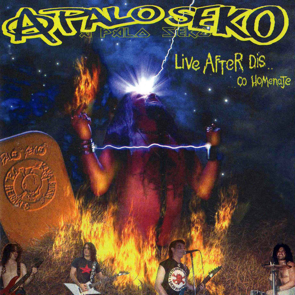 Cartula Frontal de A Palo Seko - Live After Dis... Co Homenaje