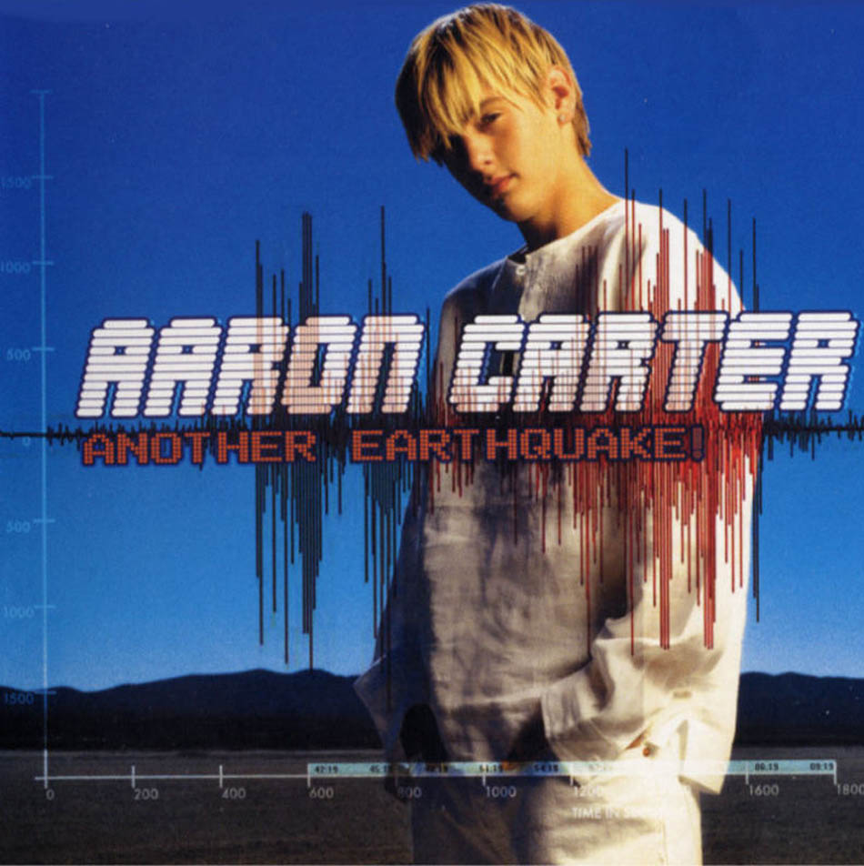 Cartula Frontal de Aaron Carter - Another Earthquake