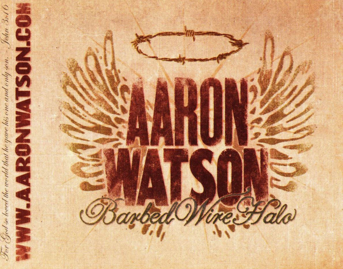 Cartula Interior Trasera de Aaron Watson - Barbed Wire Halo