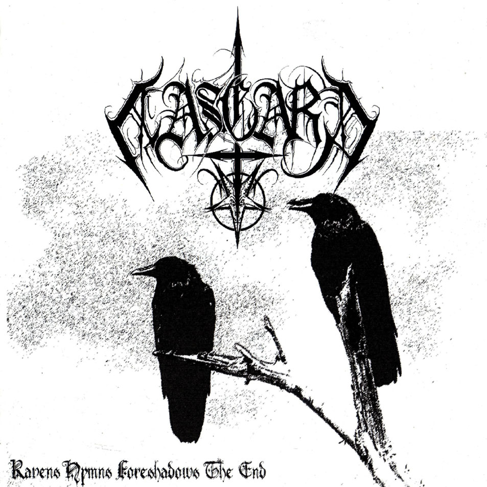 Cartula Frontal de Aasgard - Ravens Hymns Foreshadows The End