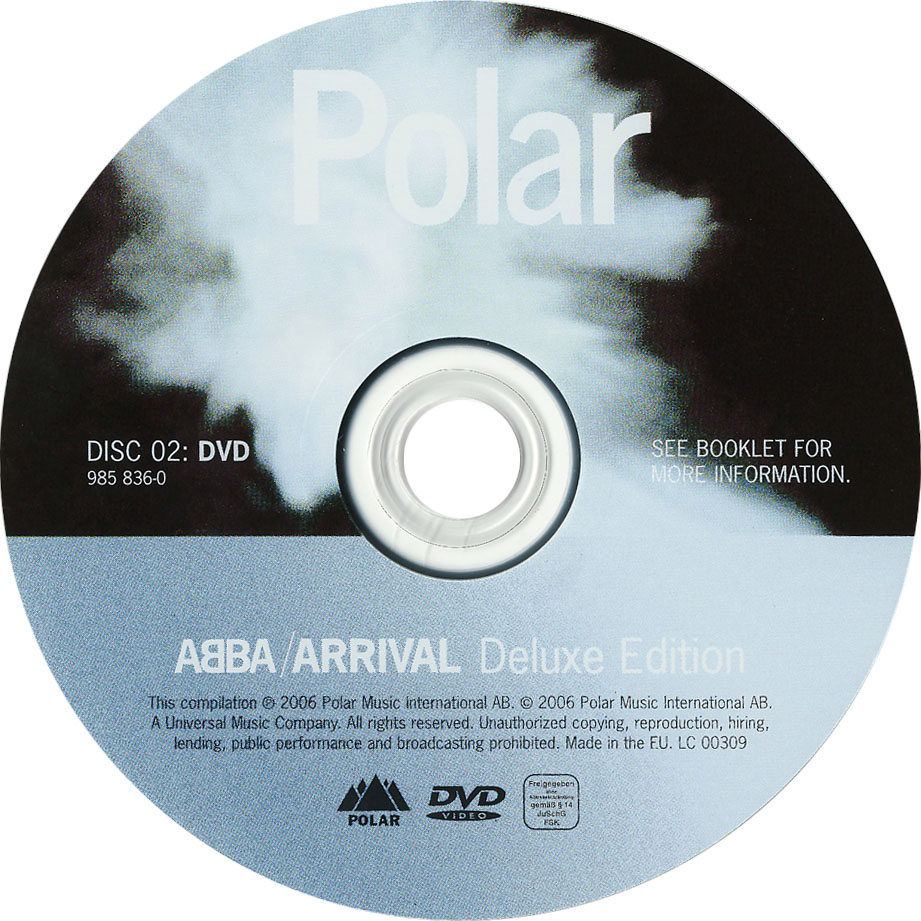 Cartula Cd1 de Abba - Arrival (Deluxe Edition)