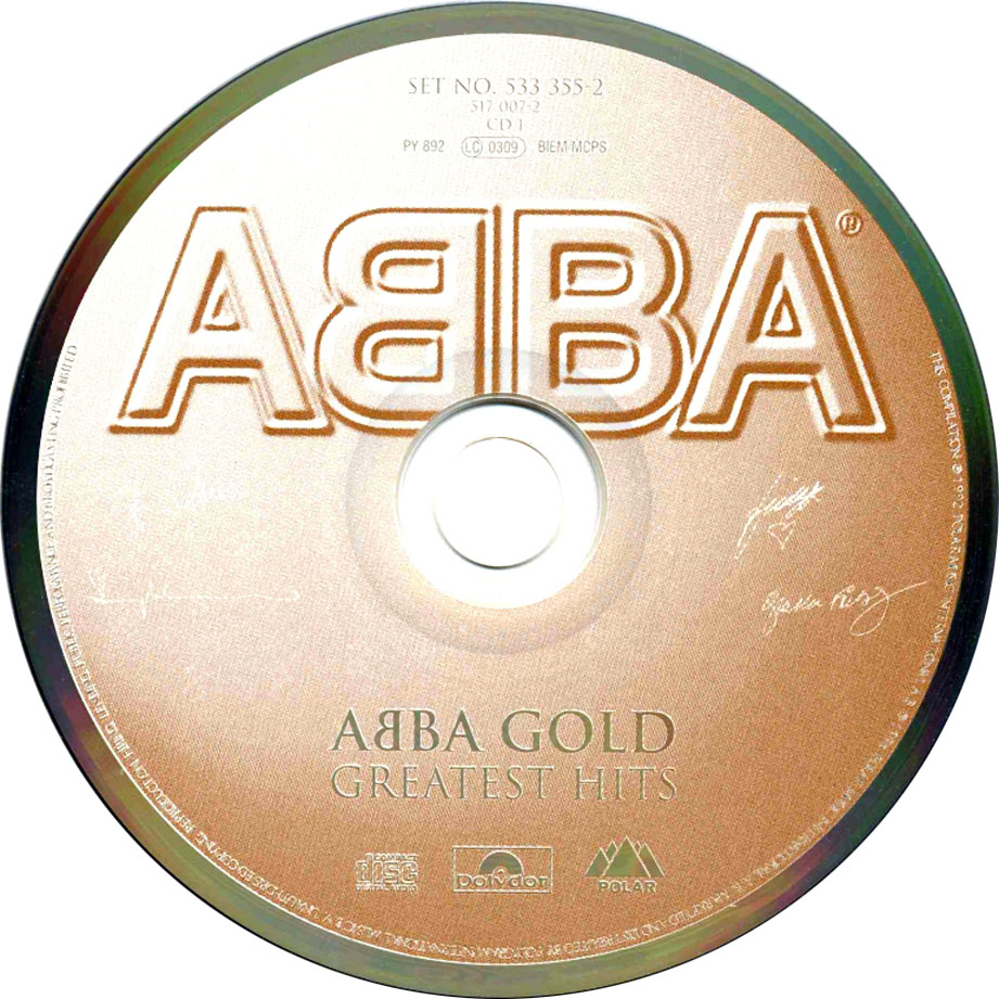 Cartula Cd1 de Abba - Forever Gold