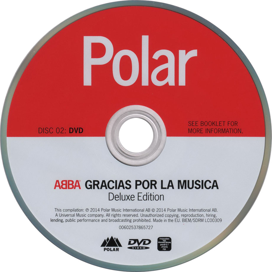 Cartula Dvd de Abba - Gracias Por La Musica (Deluxe Edition)