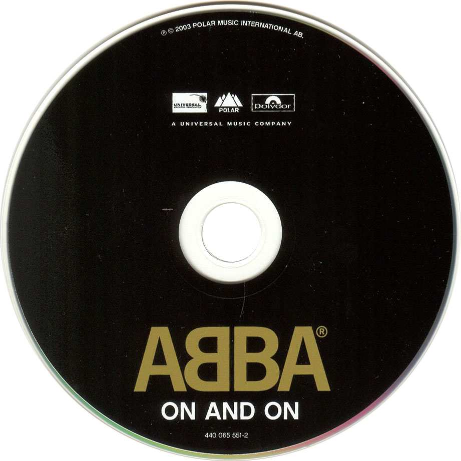 Cartula Cd de Abba - On And On