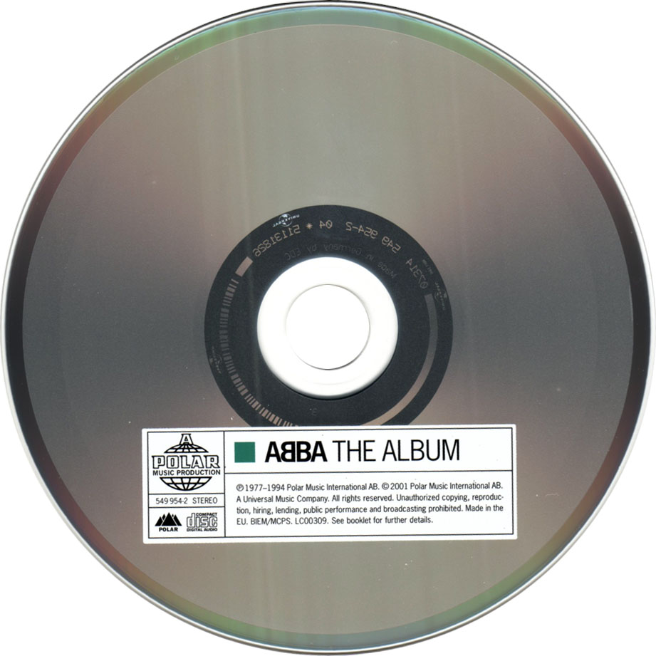 Cartula Cd de Abba - The Album (2001)