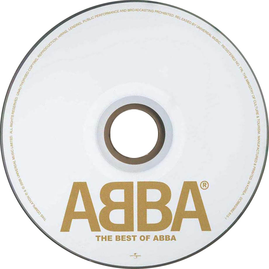 Cartula Cd de Abba - The Best Of Abba (2005)
