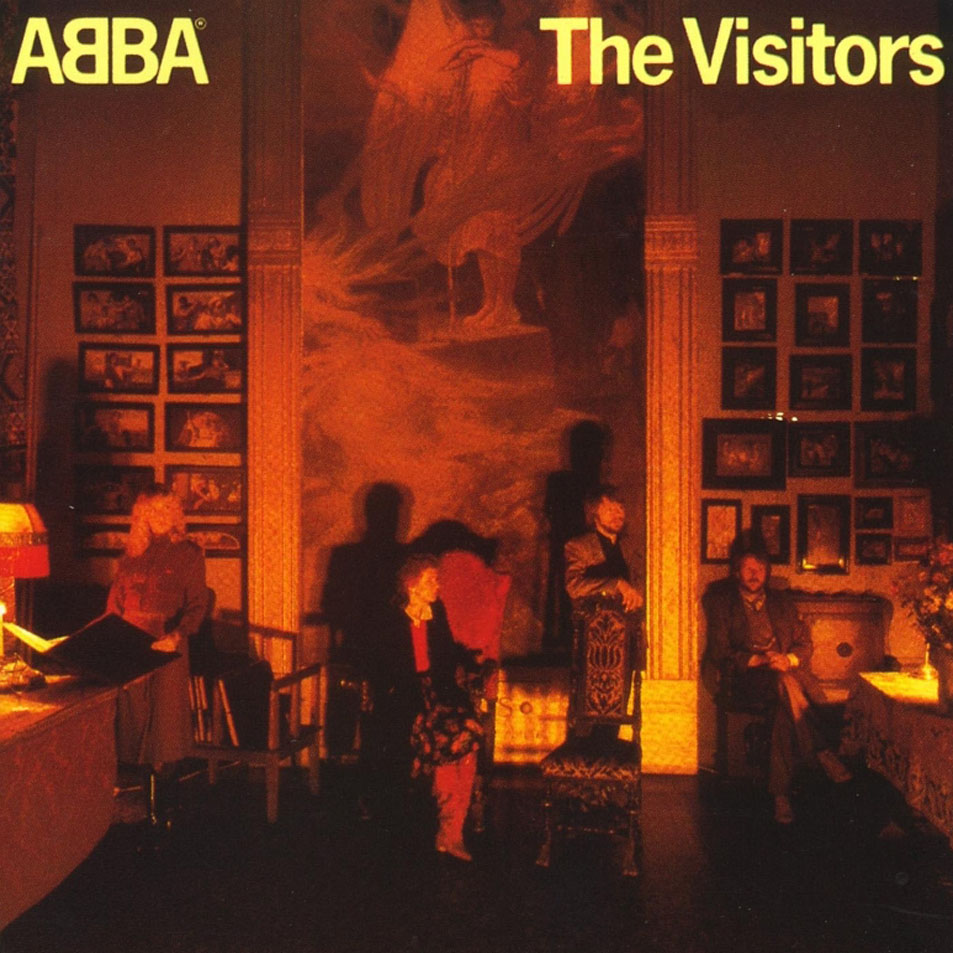 Cartula Frontal de Abba - The Visitors
