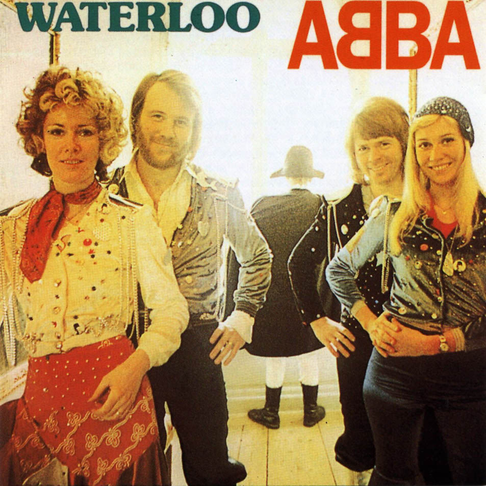 Car Tula Frontal De Abba Waterloo Portada