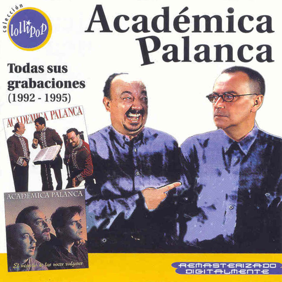 Cartula Frontal de Academica Palanca - Todas Sus Grabaciones