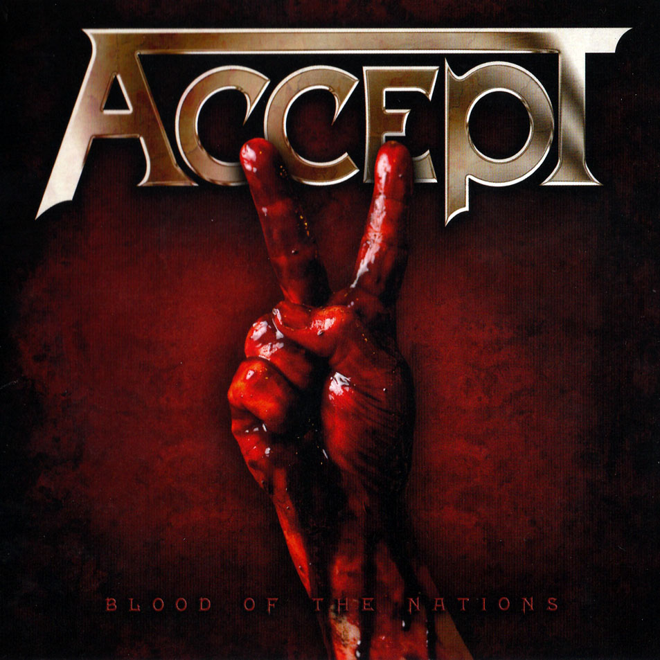 Cartula Frontal de Accept - Blood Of The Nations