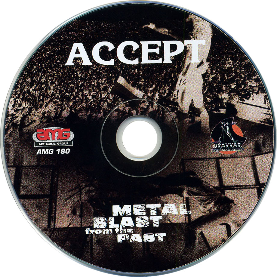 Cartula Cd de Accept - Metal Blast From The Past