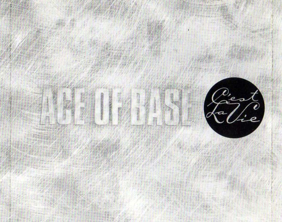 Cartula Interior Trasera de Ace Of Base - C'est La Vie (Always 21) (Cd Single)