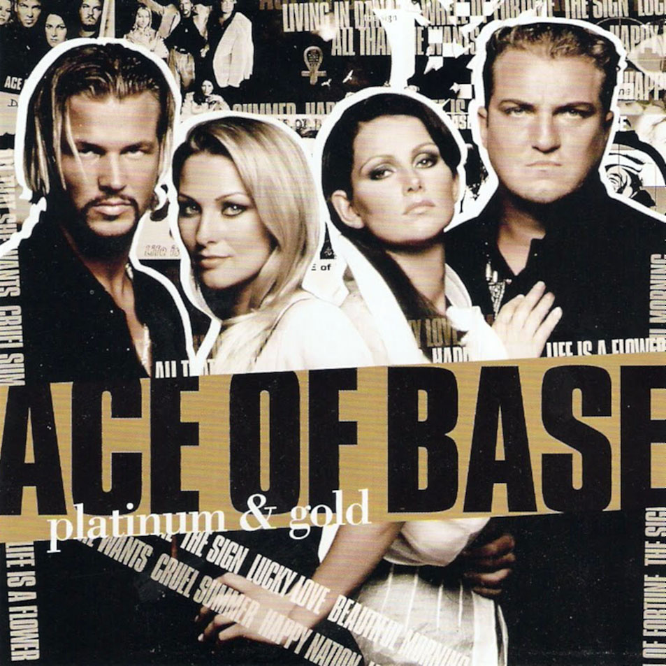 Cartula Frontal de Ace Of Base - Platinum & Gold