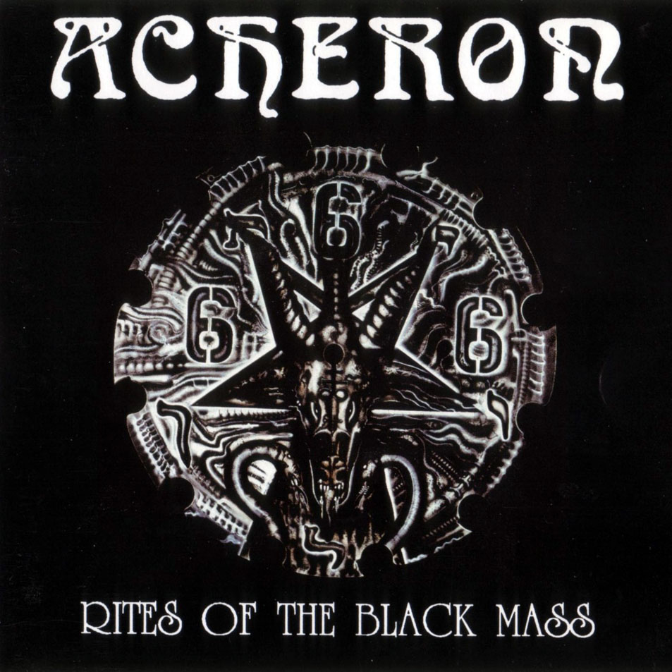 Cartula Frontal de Acheron - Rites Of The Black Mass